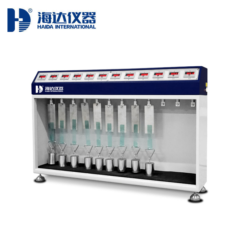 常溫型膠帶保持力試驗(yàn)機(jī)(12組)HD-C524-1